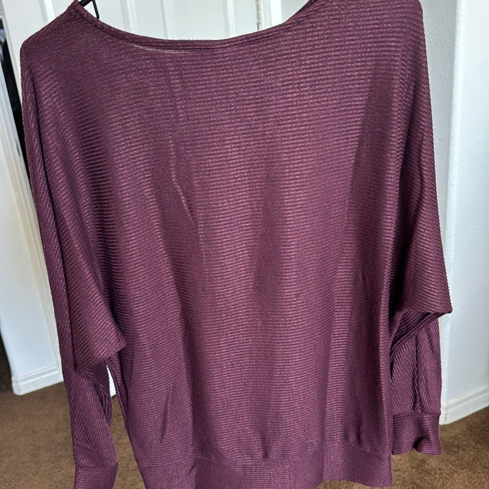 A New Day Women's Burgundy Sweater